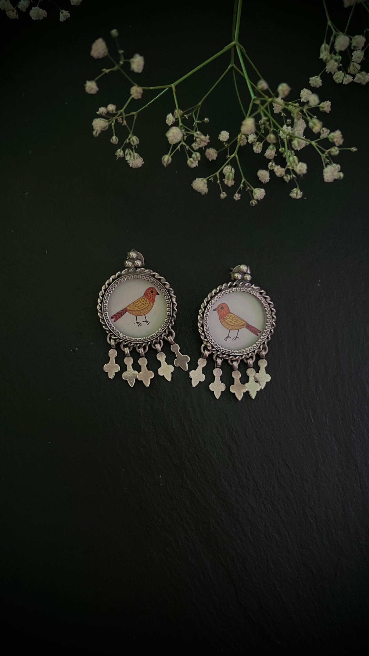 "Chidiya"- Elevate your style with the delicate elegance of our Chidiya Collection earrings.