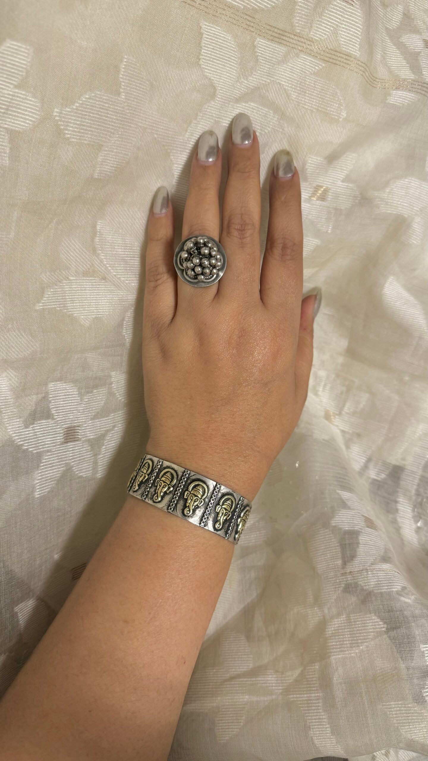 "BanjaranRani”- Soulful ring blending tradition and elegance.