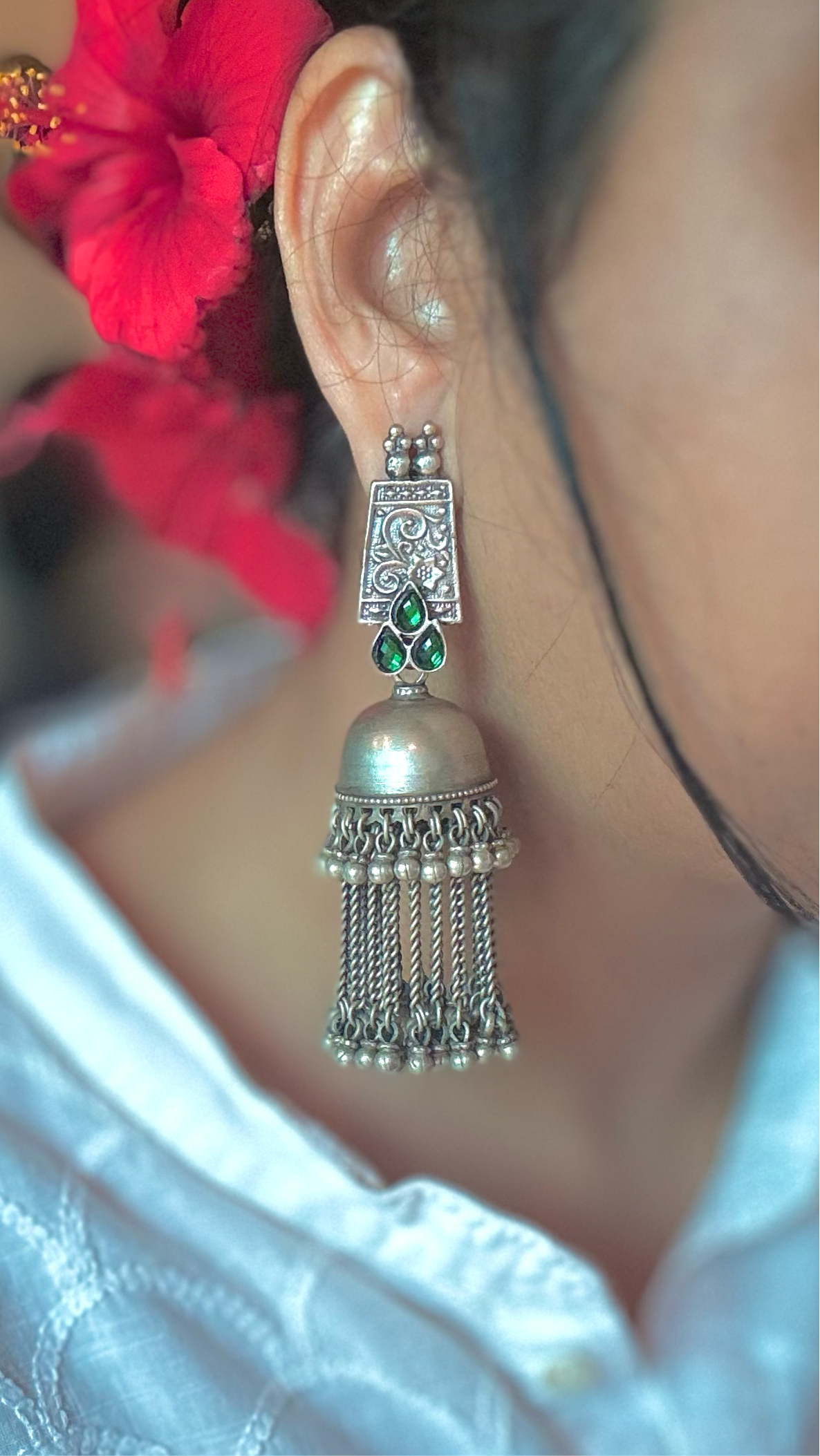 “Sitara” - Graceful, Timeless, and Captivating Jhumka