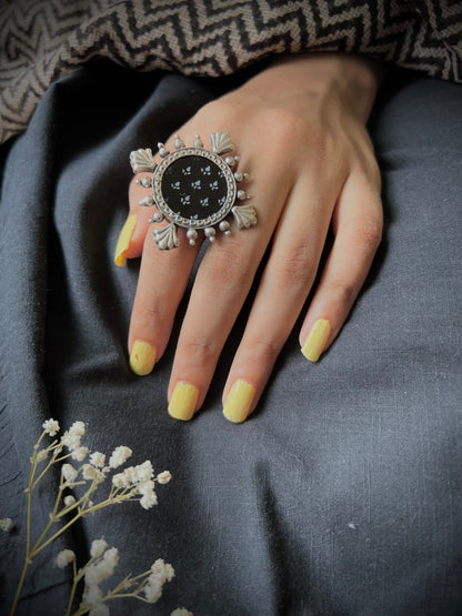 “Kamalika” : Energetic Black for Forever (Made to order)