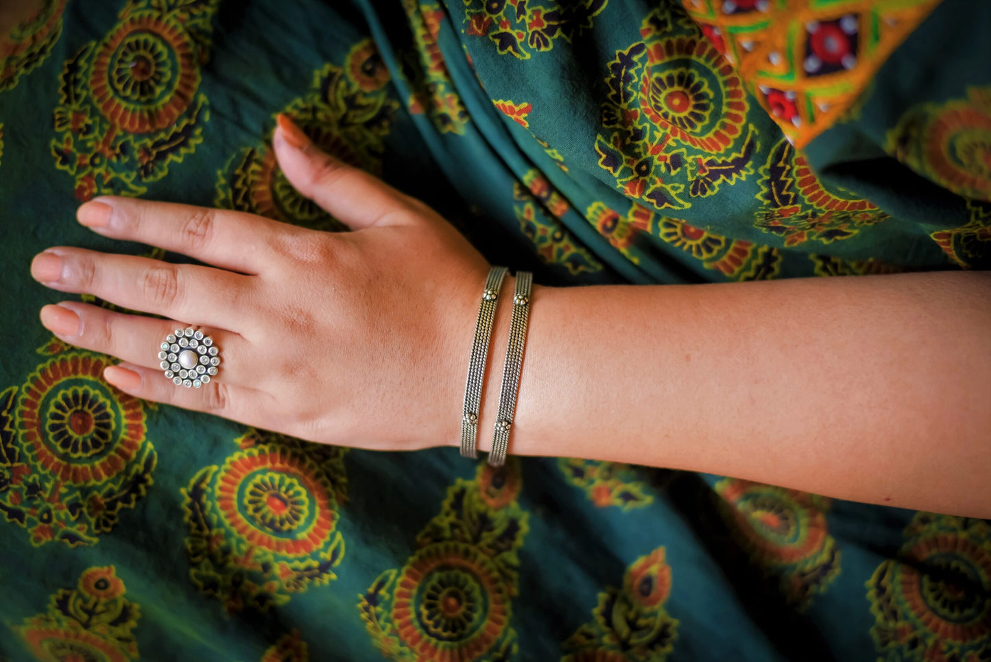 Dana - Silver Bangles