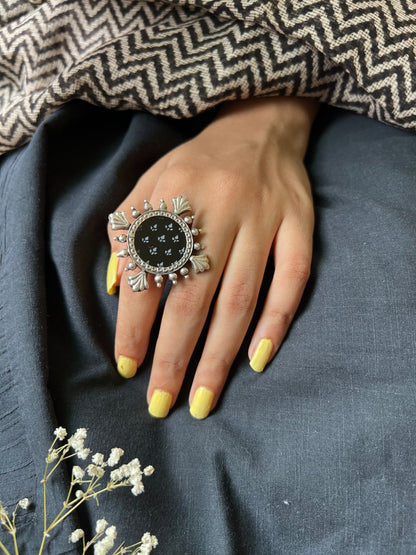 “Kamalika” : Energetic Black for Forever (Made to order)