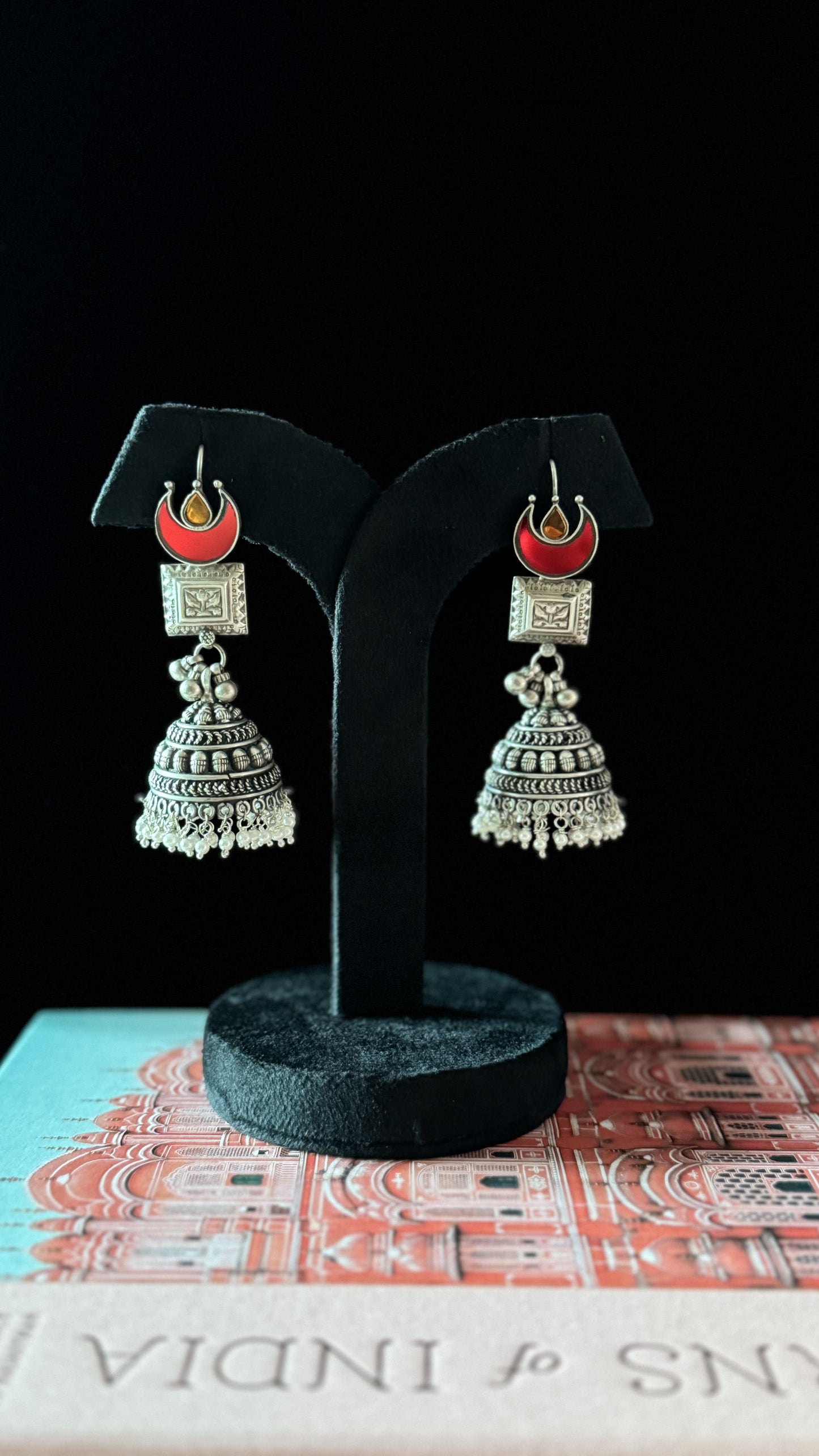 “Divya Laxmi” - Let the Fusion of two States shine through these earrings.