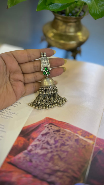 “Sitara” - Graceful, Timeless, and Captivating Jhumka