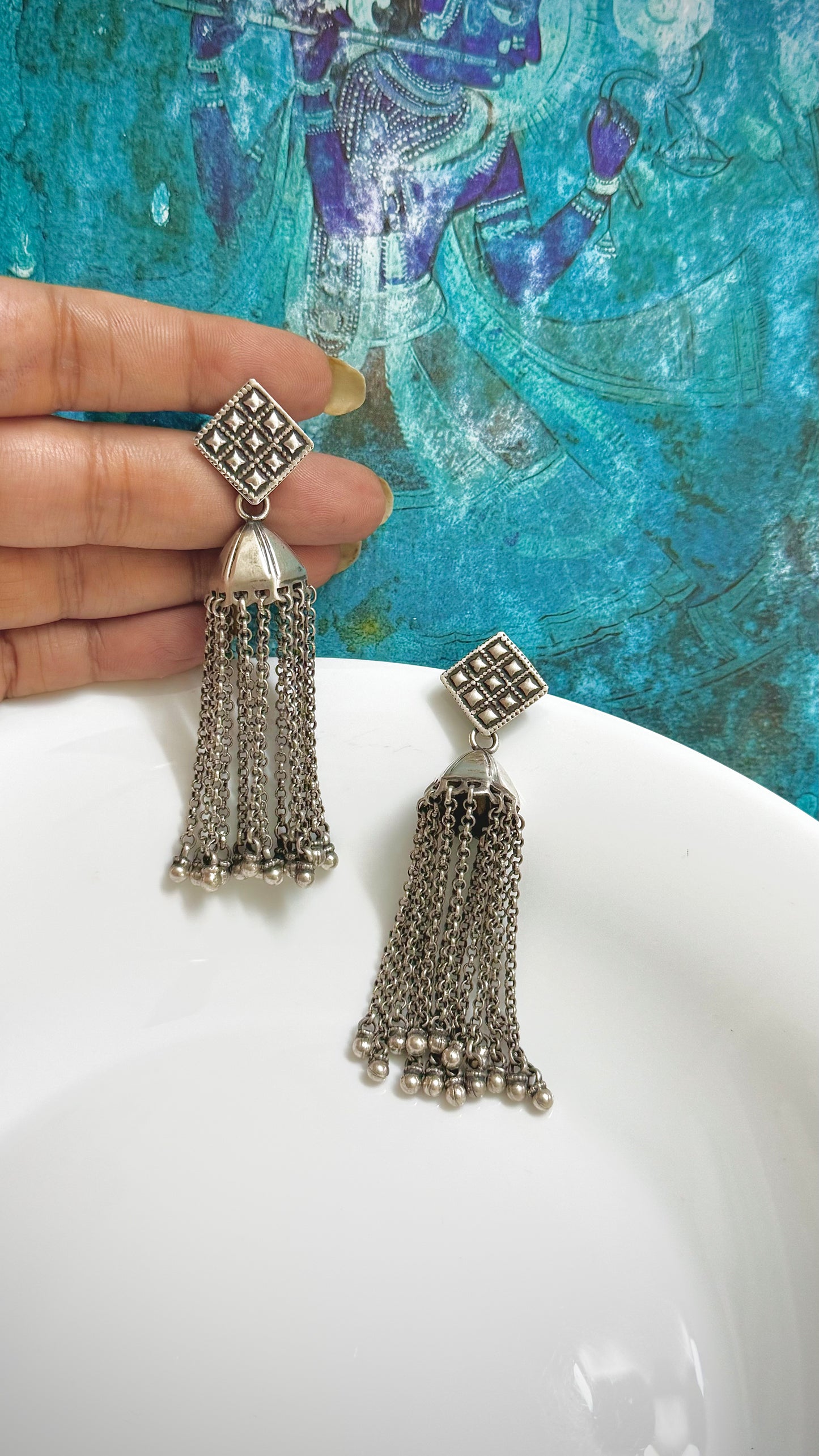 Mor Pankh : Versatile Festive Jhumkas (Pankhi 10)