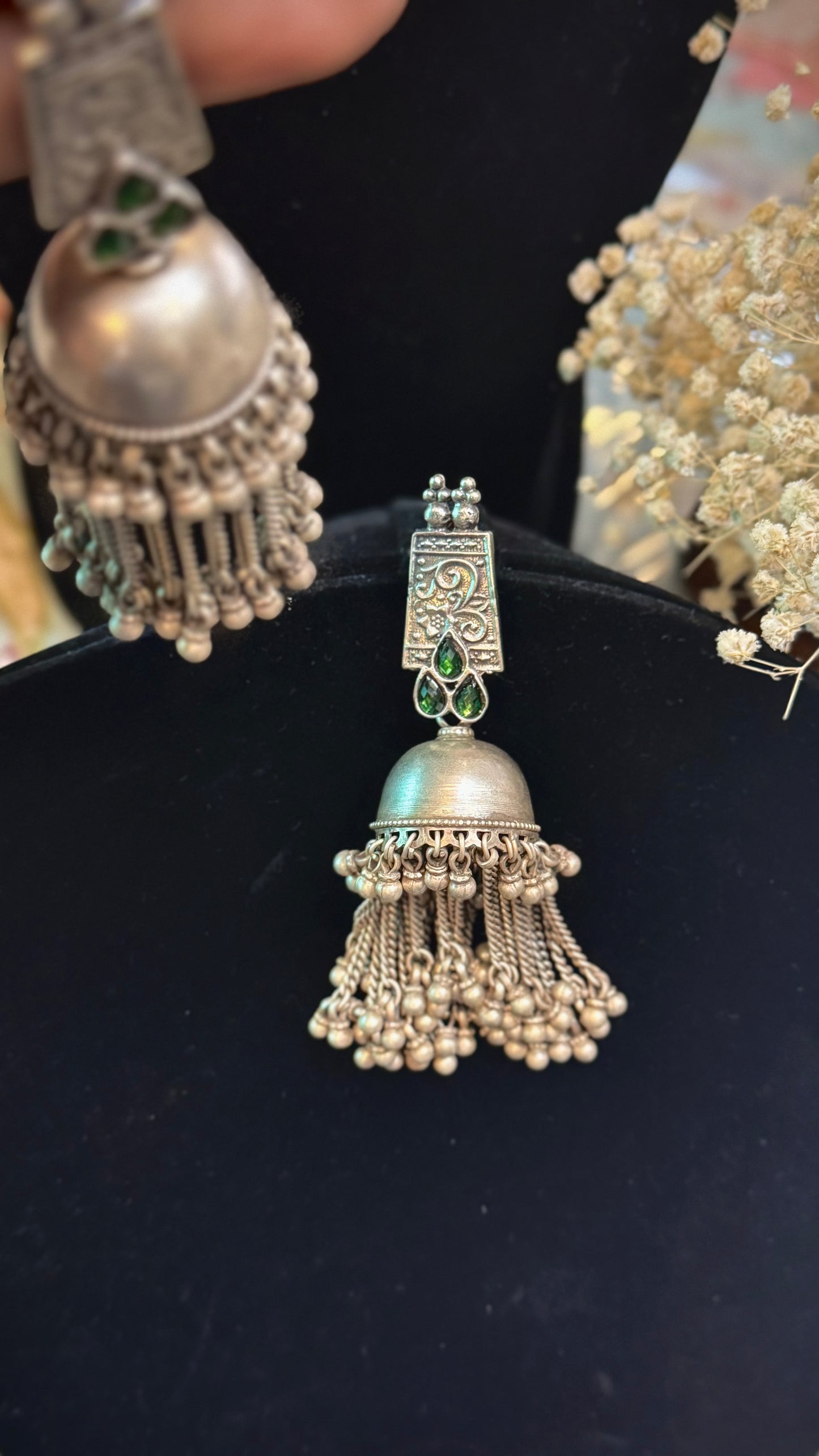 “Sitara” - Graceful, Timeless, and Captivating Jhumka