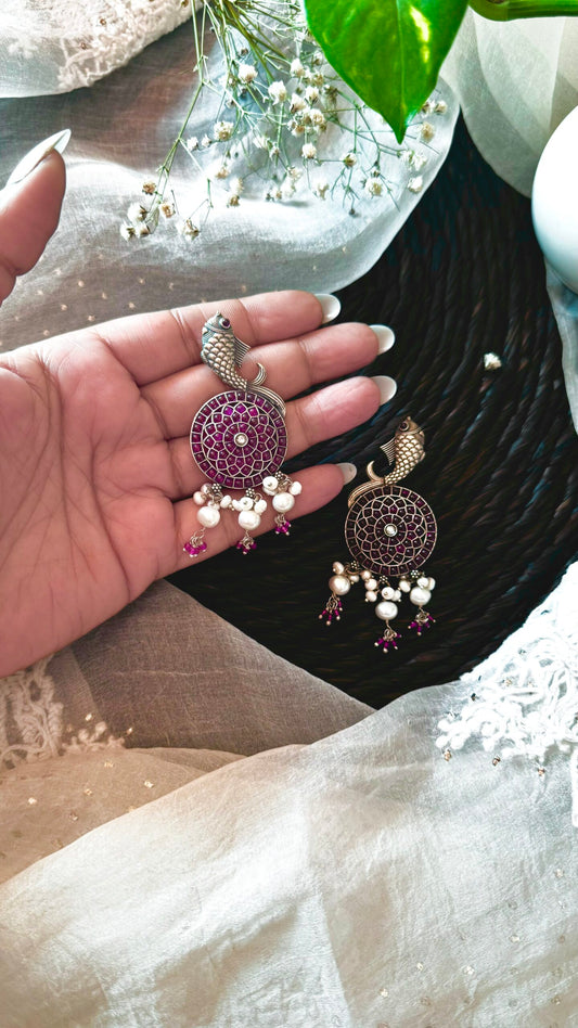 "Ananya Ankita" : Captivate hearts with the ethereal beauty of silver and pearls