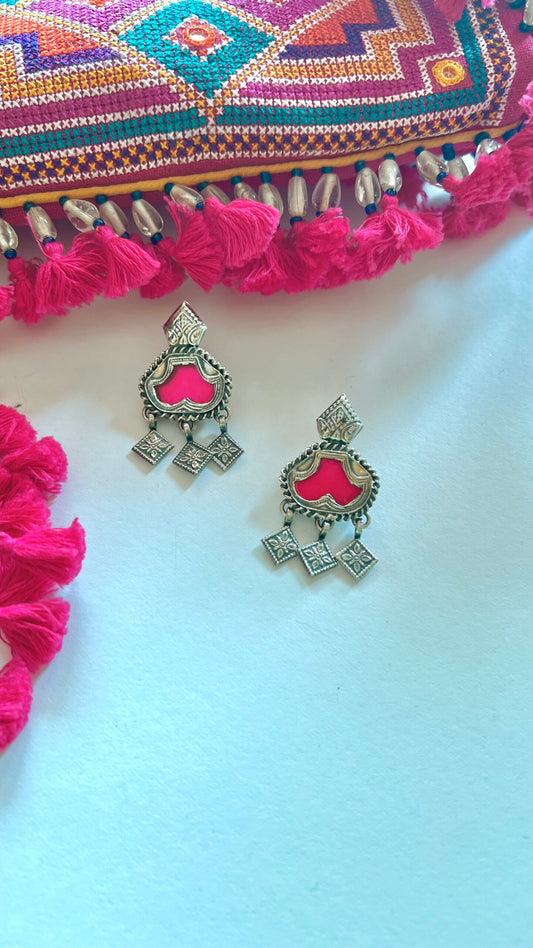 "Pankha"- (Pink) Each piece whispers a story of classic charm and intricate beauty.