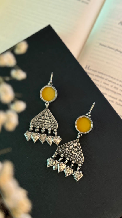 Boho Bindi  "Mango Yellow" - Adorn Your Spirit with Boho Elegance