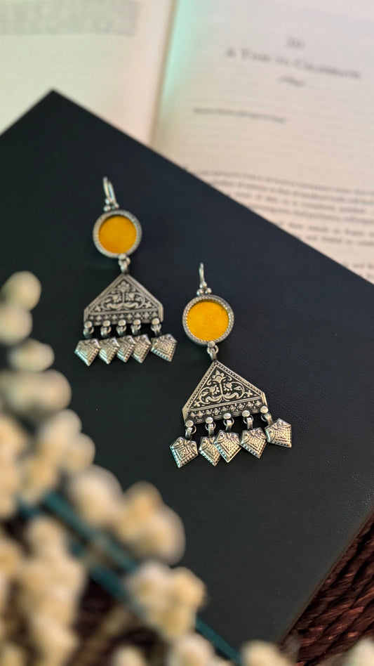 Boho Bindi  "Burnt Yellow" - Adorn Your Spirit with Boho Elegance