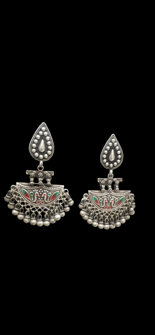 Tribe Vibes : Obsessed with the intricate details on these vintage tribal earrings (T003)