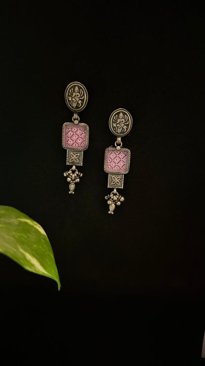 Devi Kripa :delicately accented with hints of pink.