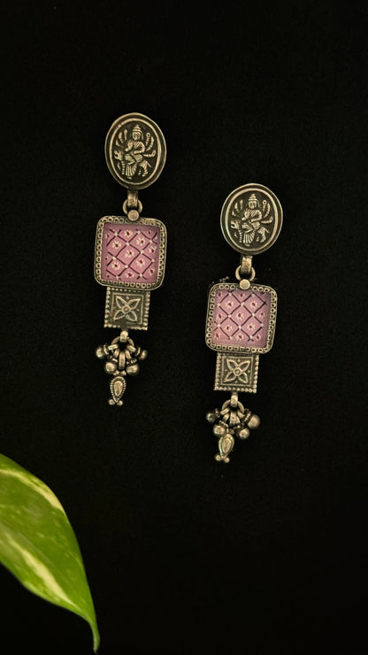 Devi Kripa :delicately accented with hints of pink.